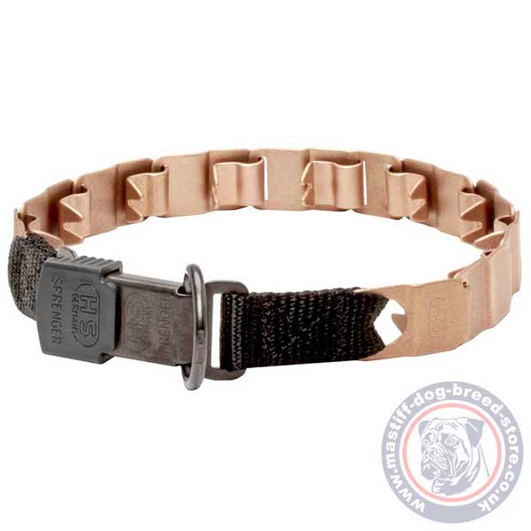 Neck tech dog collar for dog training