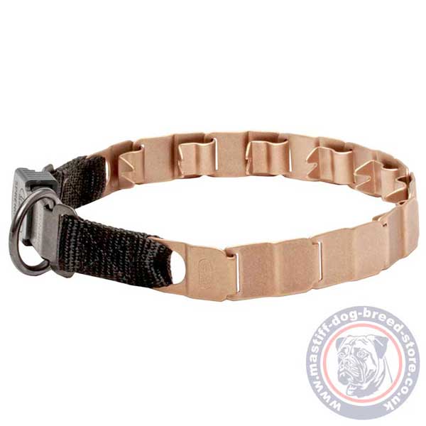 Durable neck tech non-rusting dog collar