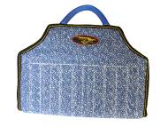 Dog Bite Developer Cuff made of French Linen with Handle