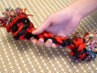 Mastiff 2-Knot Fiber Bone to Keep Dog's Teeth Clean And Tartar Free! Mastiff 2-Knot Fiber Bone to Keep Dog's Teeth Clean And Tartar Free!
