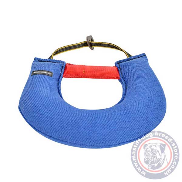 Eco-friendly French Linen dog tug for bite training