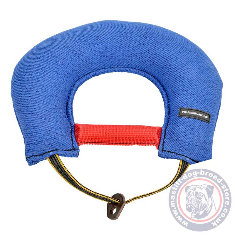 Curved Mastiff French Linen Bite Tug