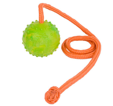rubber dog ball
