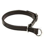 Adjustable Leather Choke Collar