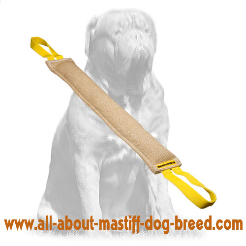 Mastiff Jute Bite Tug for Dog Bite Skills Improvement