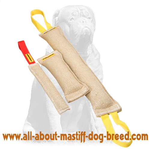 Mastiff Jute Bite Tugs Training Set