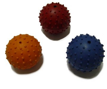 Rubber Squeaky Ball Dog Toy 2 1/3 inch (6 cm)-Mastiff Dog Toys