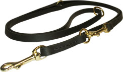 Versatile Leather Mastiff Leash for Training, Walking, Tracking