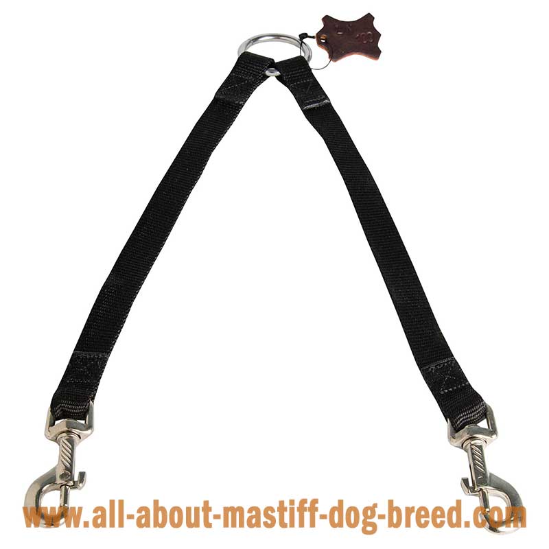 Amazing nylon stitched coupler for Mastiff