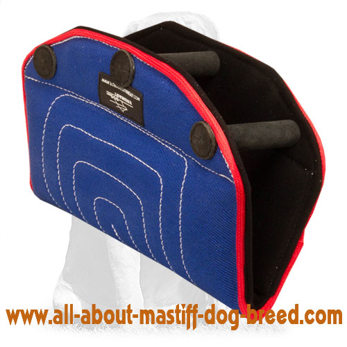 Durable Mastiff Puppy Bite Builder made of French Linen