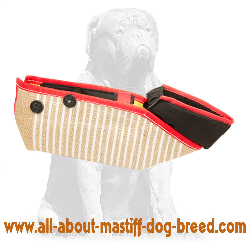 Jute Bite Sleeve for Protection