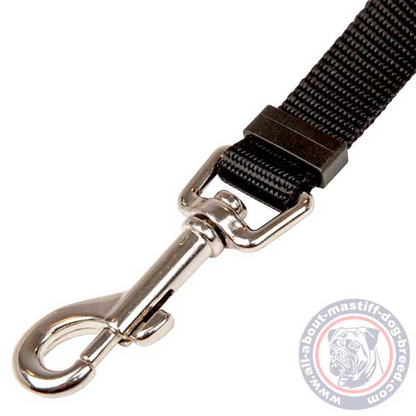 Nylon car belt with stainless snap hook
