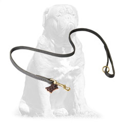 Leather Mastiff Leash for Training and Tracking
